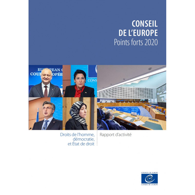 Conseil de l'Europe - Points forts 2020